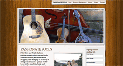 Desktop Screenshot of passionatefools.com